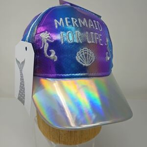 Capelli of New York Iridescent Mermaid Hat